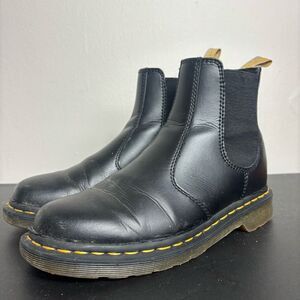Dr. Martens Black Leather Ankle Boots Vegan 2976 Men’s 6 Women’s 7